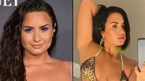 Demi Lovato shares unedited thirst trap picture to。